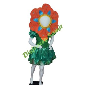disfraz de flor para niñas. disfraces samir