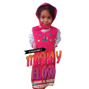 disfraz de masha para niñas disfraces samir