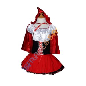 disfraz de vestido de caperucita para niñas disfraces samir
